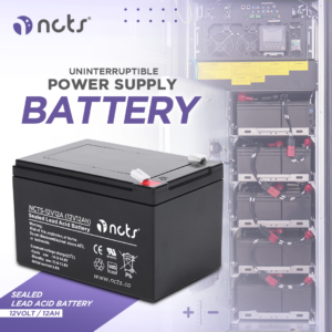 NCTS UPS BATTERY 12V 12A NCTS-12V12A SM