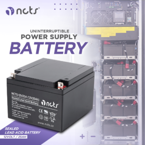NCTS UPS BATTERY 12V 25A NCTS-12V25A SM