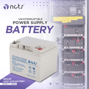 NCTS UPS BATTERY 12V 40A NCTS-12V40A SM