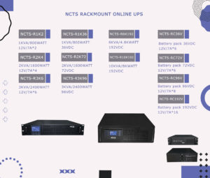 NCTS RACKMOUNT ONLINE UPS