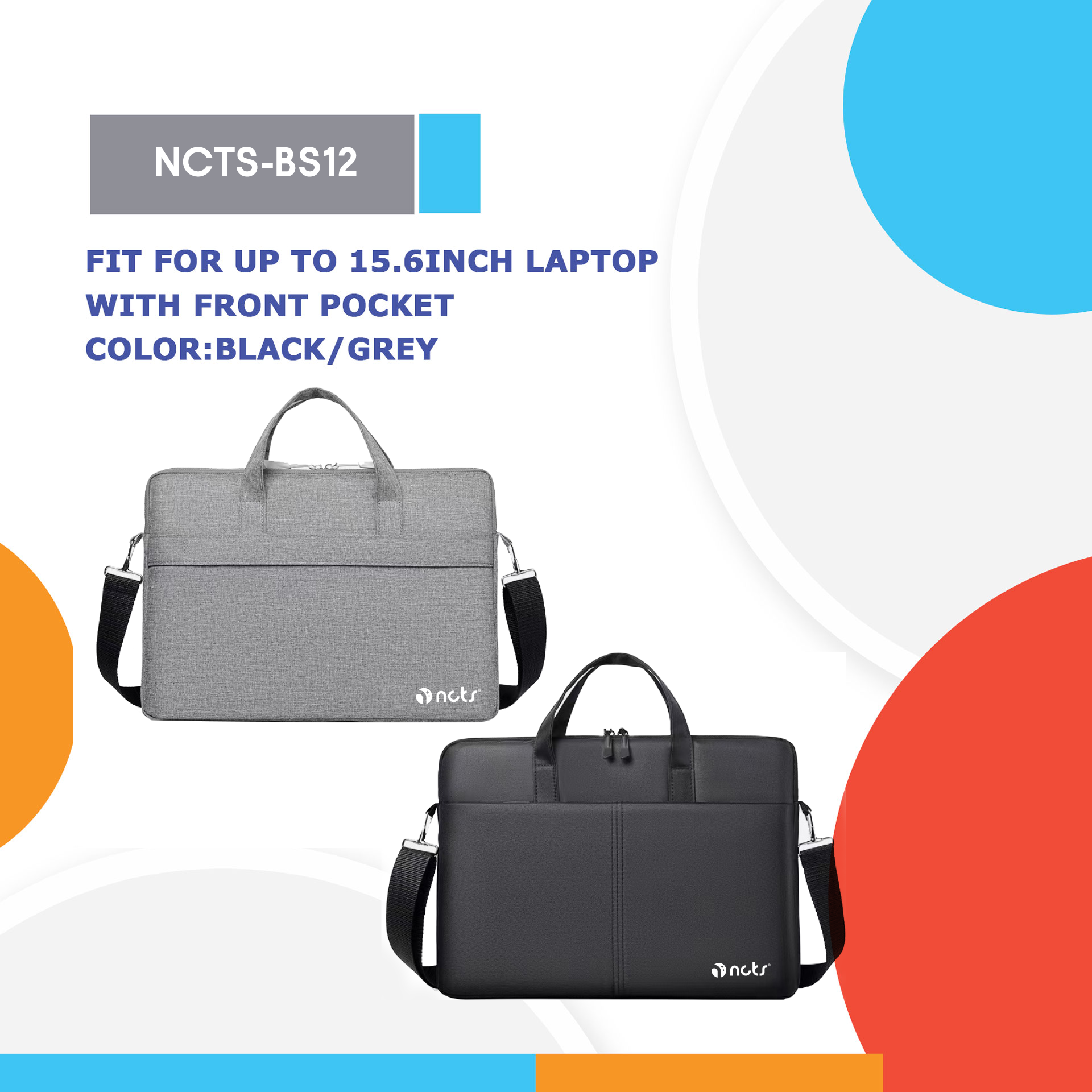 NCTS BS12 LAPTOP SHOULDER BAG DATA SHEET