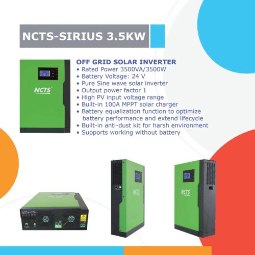 NCTS SIRIUS INVERTER 3.5KW