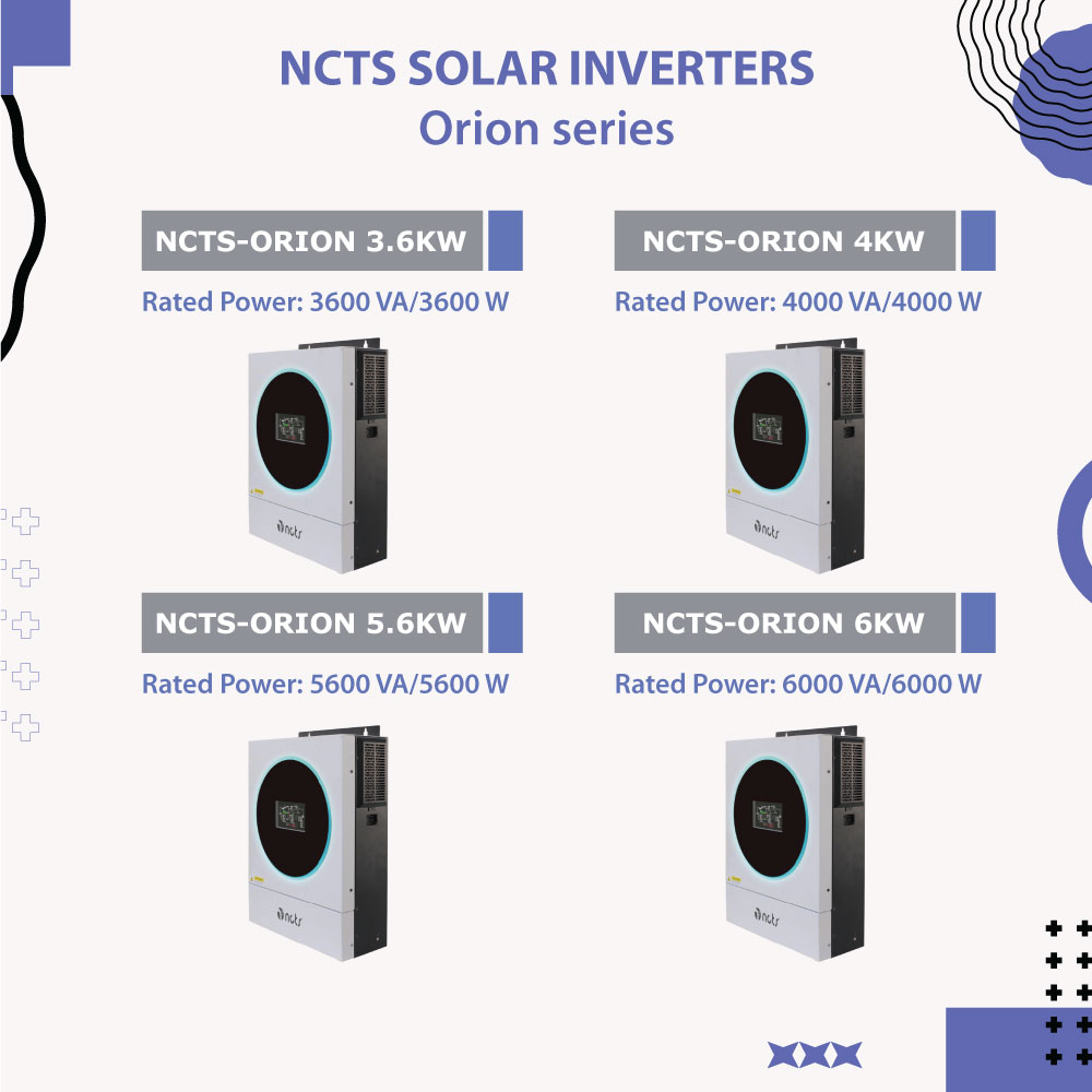 NCTS INVERTERS ORION SERIES