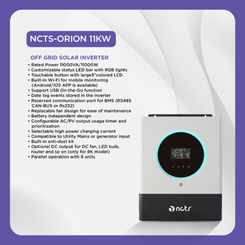 NCTS ORION 11KW INVERTER
