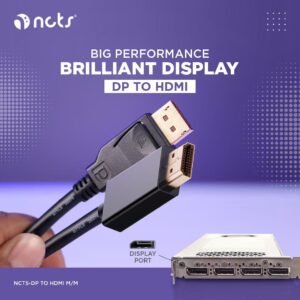 NCTS DP TO HDMI CABLE SM