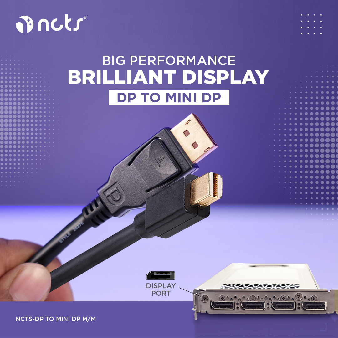 NCTS DP TO MINI DP CABLE SM