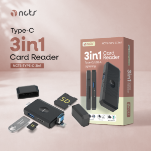 NCTS TYPE C 3 IN 1 ADAPTER