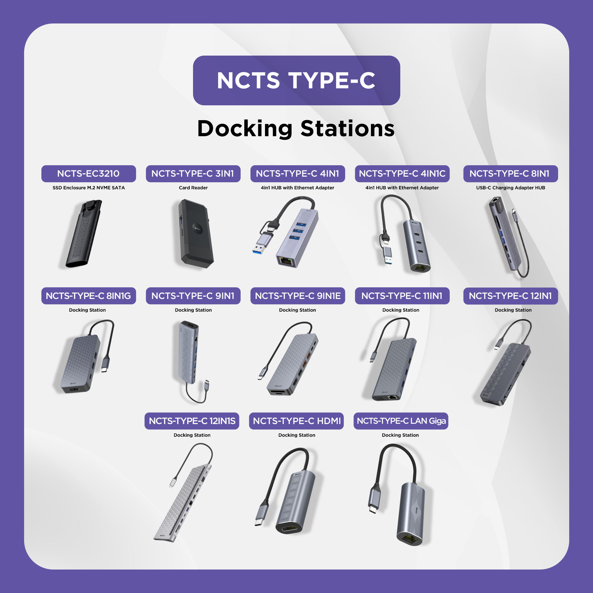 NCTS TYPE C ADAPTERS