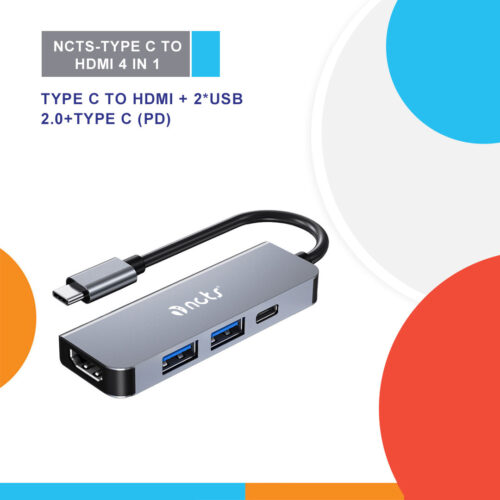 NCTS-TYPE C TO HDMI 4 IN 1