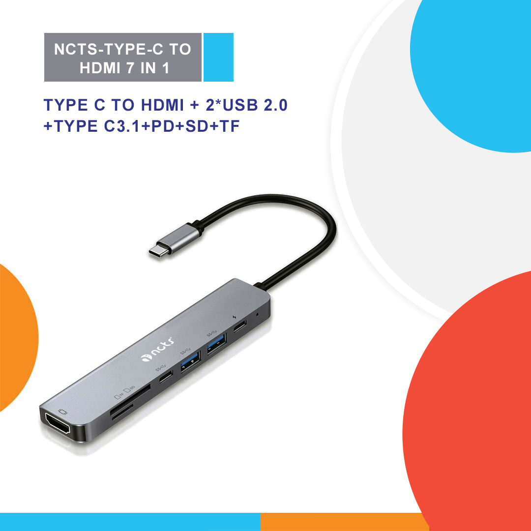 NCTS-TYPE C TO HDMI 7 IN 1