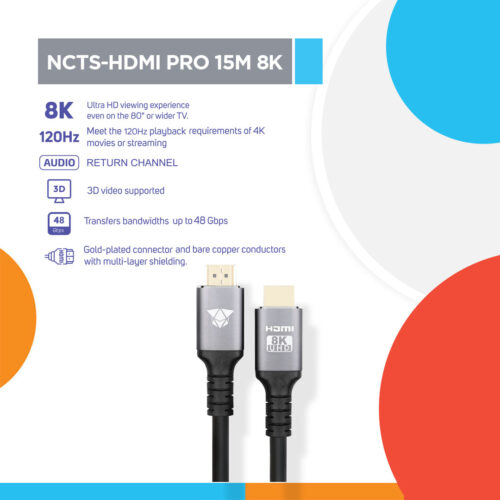NCTS HDMI PRO CABLE 15M