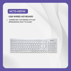 NCTS-KB11W WIRED KEYBOARD