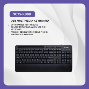 NCTS-KB9B WIRED KEYBOARD