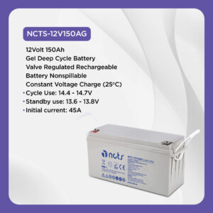 NCTS-12V150AG GEL BATTERY