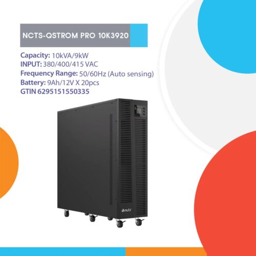 NCTS QSTROM PRO 10KVA MODEL 10K3920