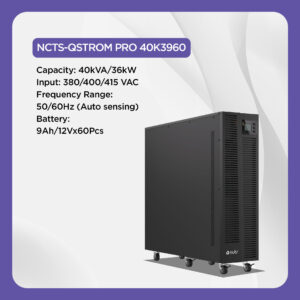 NCTS QSTROM PRO 40KVA MODEL 10K3960