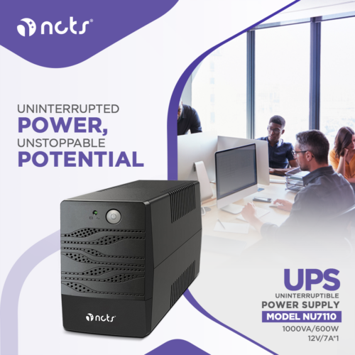 NCTS-NU7110 LINE INTERACTIVE UPS 1000VA