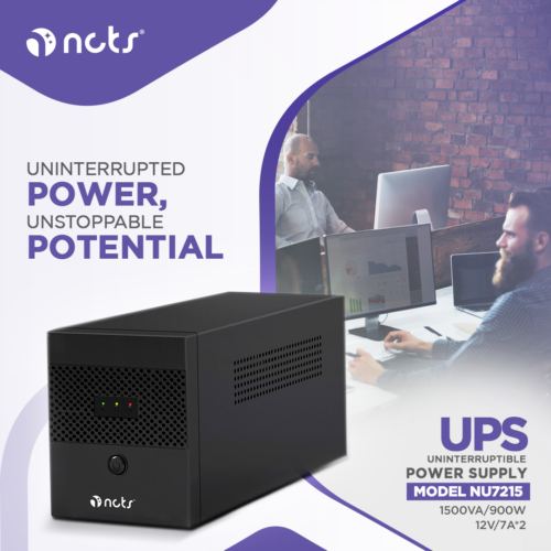 NCTS-NU7215 1500VA LINE INTERACTIVE UPS