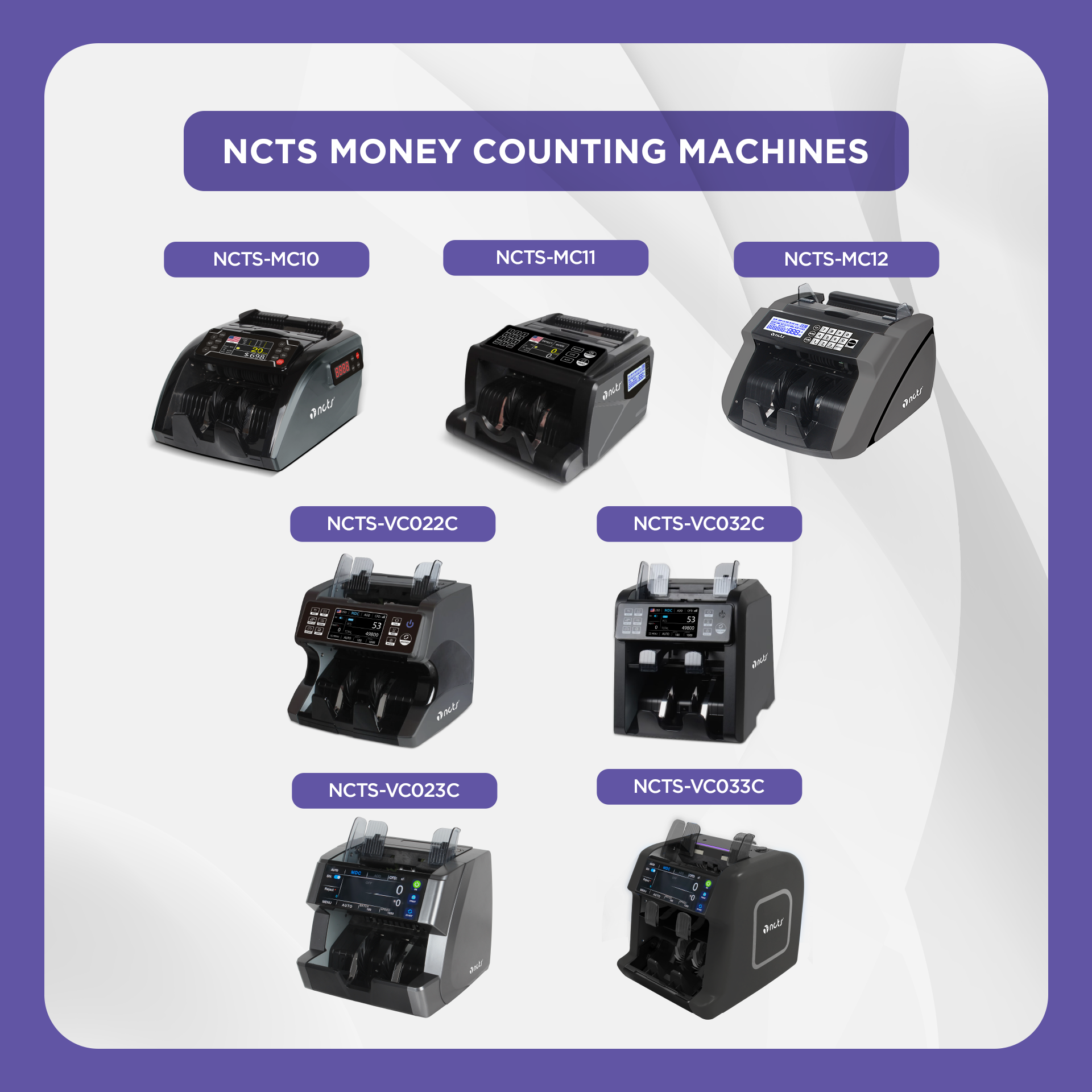 NCTS MONEY COUNTERS