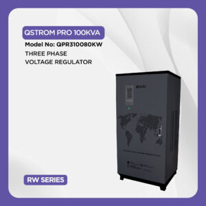 NCTS QSTROM 100KVA QPR310080KW 3 PHASE REGULATOR