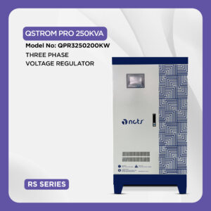 NCTS QSTROM PRO 200KVA 3 PHASE REGULATOR QPR3200160KW DATA SHEET