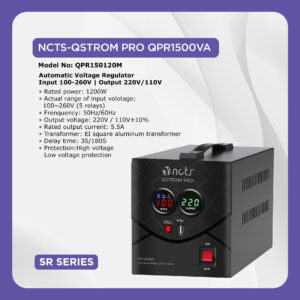 NCTS QSTROM PRO 1500VA QPR150120M