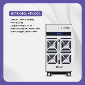 NCTS QSOL 48V 300A LITHIUM BATTERY