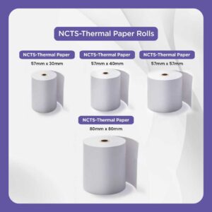 NCTS THERMAL PAPER ROLLS
