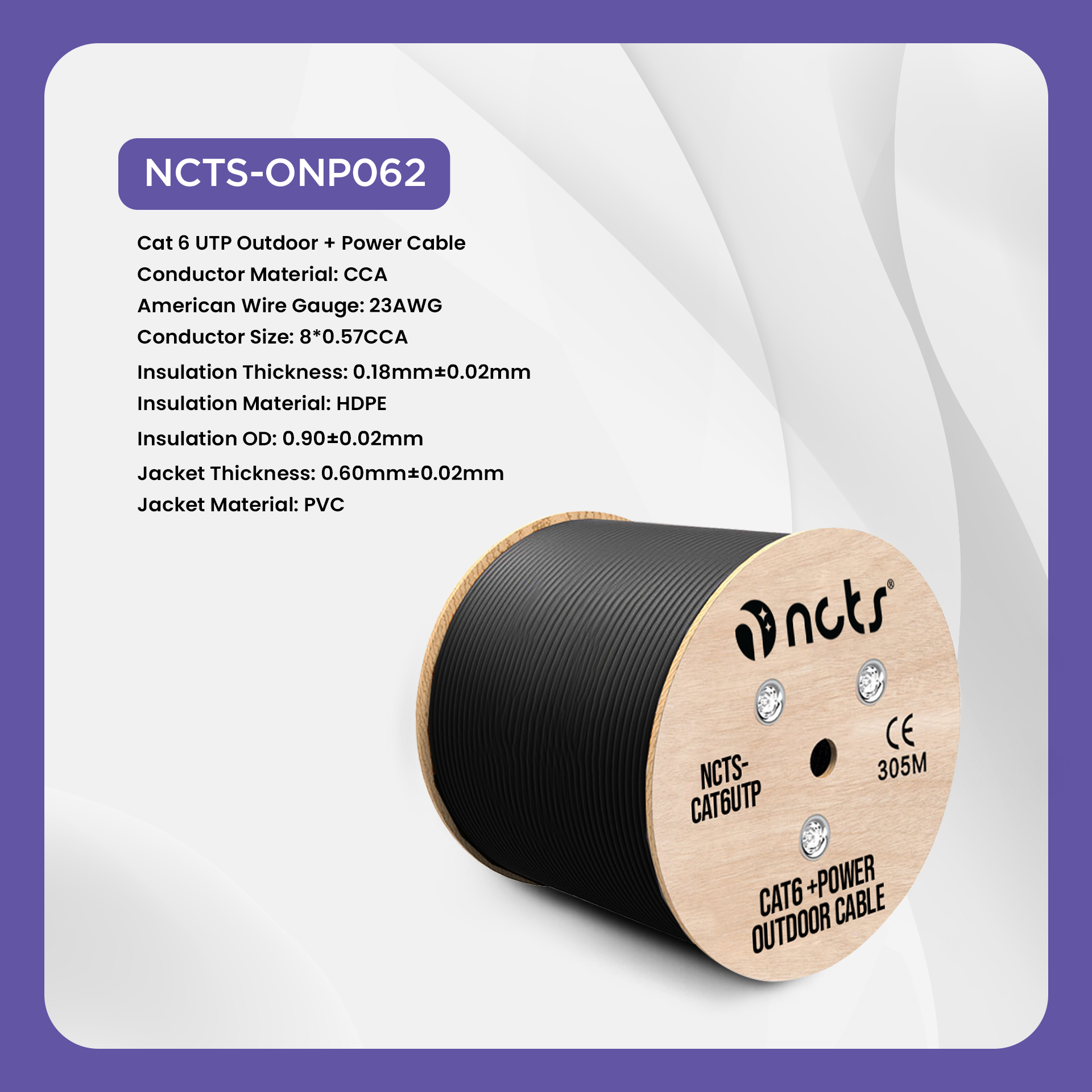 NCTS ONP062 UTP OUTDOOR CABLE