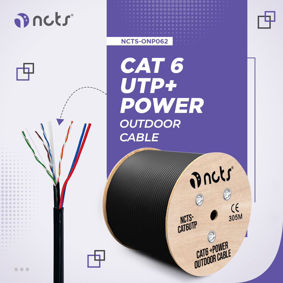 NCTS ONP062 UTP WITH POWER OUTDOOR CABLE SM