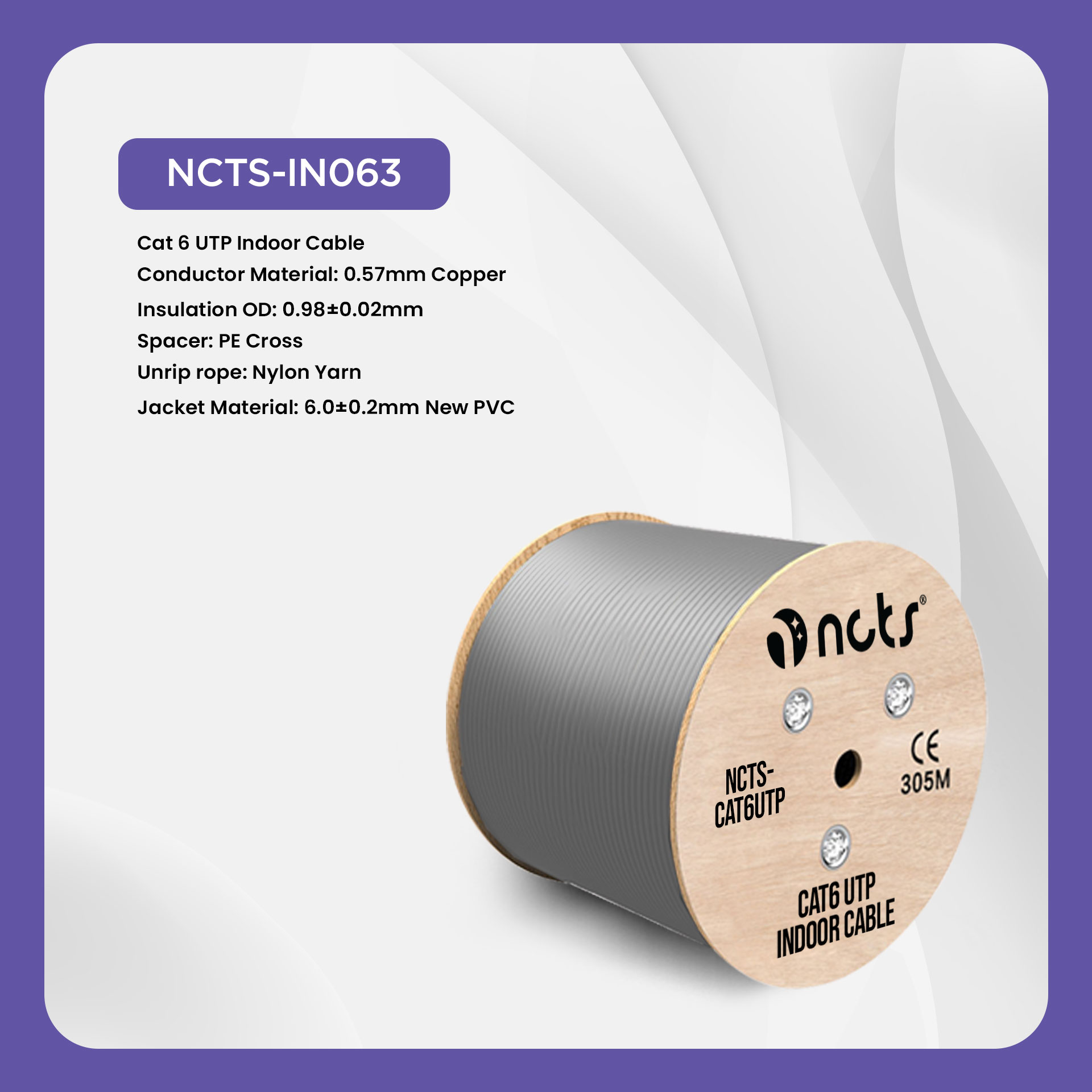 NCTS UTP INDOOR CABLE IN063