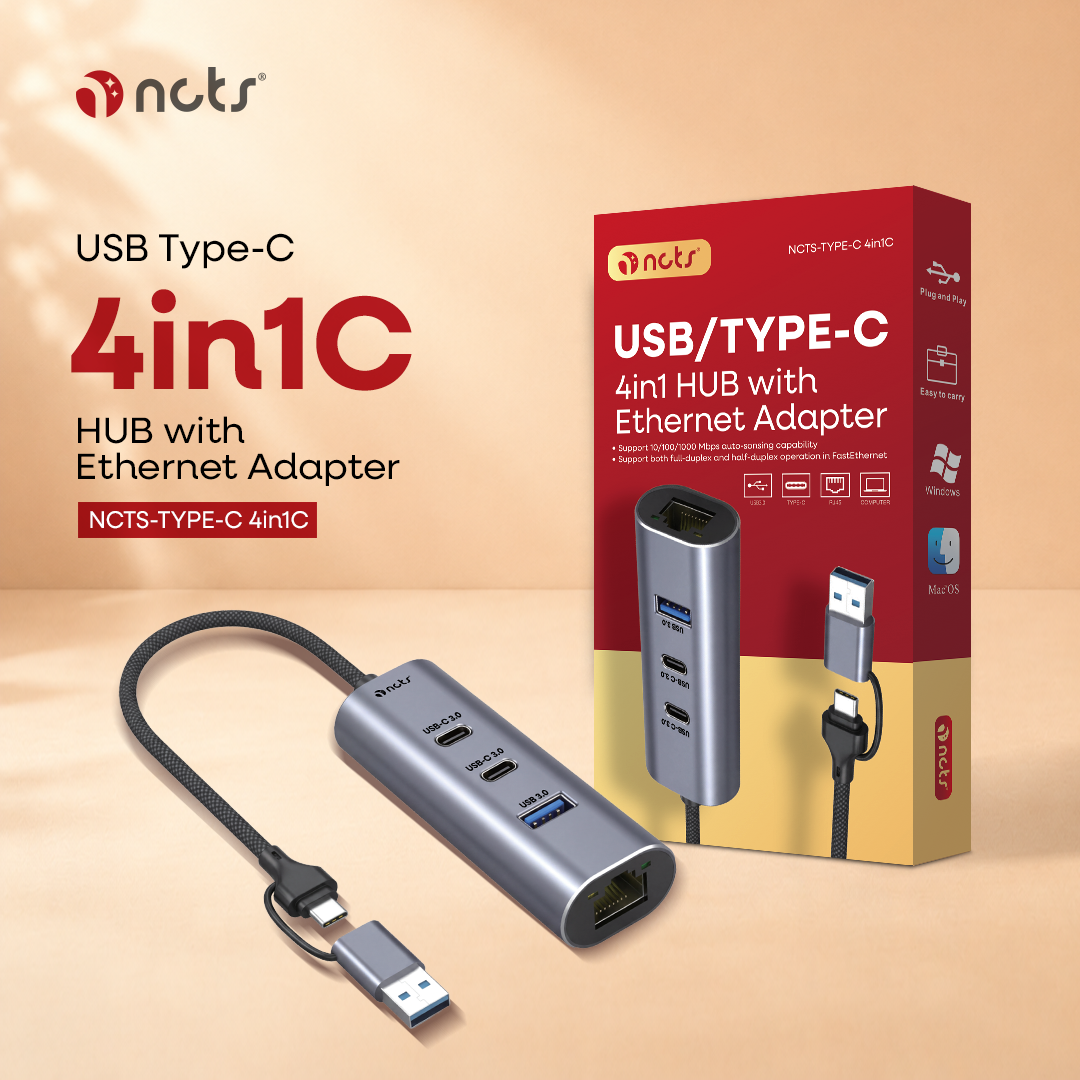 NCTS TYPE 4 IN 1 C ADAPTER SM