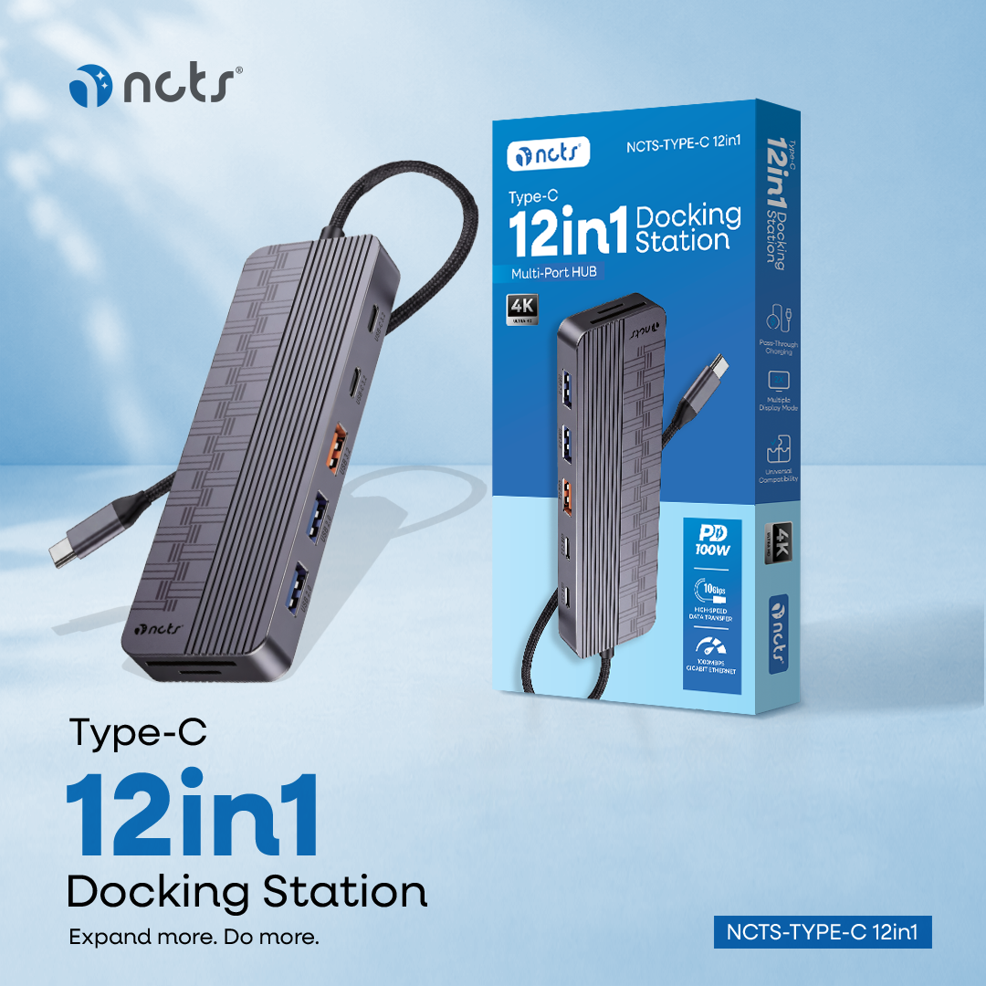 NCTS TYPE C 12 IN 1 ADAPTER SM